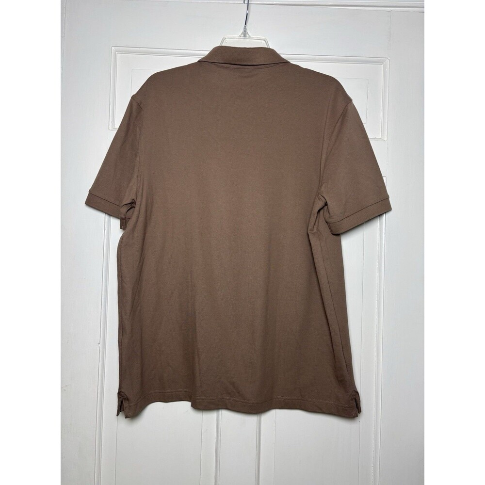 Charles Tyrwhitt Mens England Rugby Rose Logo Polo Shirt Size Large Brown - Picture 3 of 7